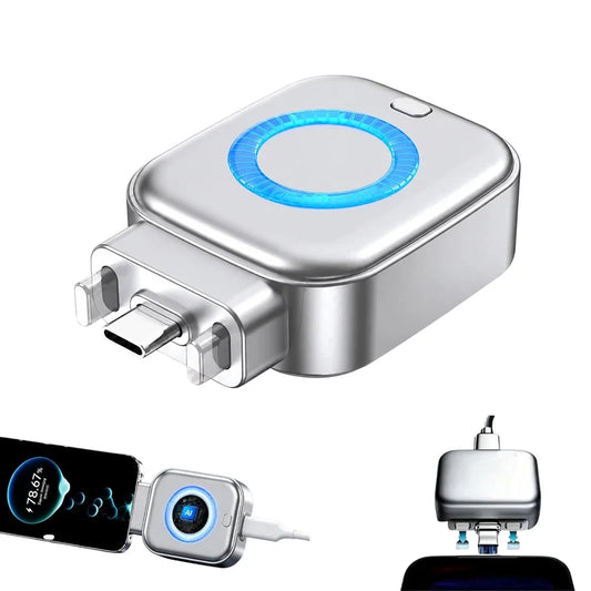 Auto Eject Charging Separator | Smart Charging Cable Organizer