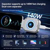 Auto Eject Charging Separator | Smart Charging Cable Organizer