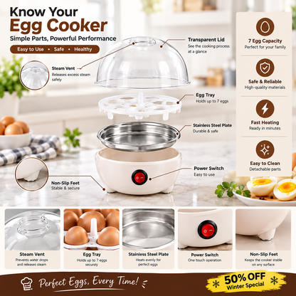 Multifunction Egg Cooker