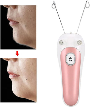 إزالة الشعر بالخيط الكهربائي للوجه