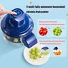 Fruit & Vegetable Peeler – Multipurpose Manual Pull String Chopper Cutter