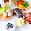 Non-Stick Sandwich Frying Pan – Double Sided Grill Toaster with Wooden Handle